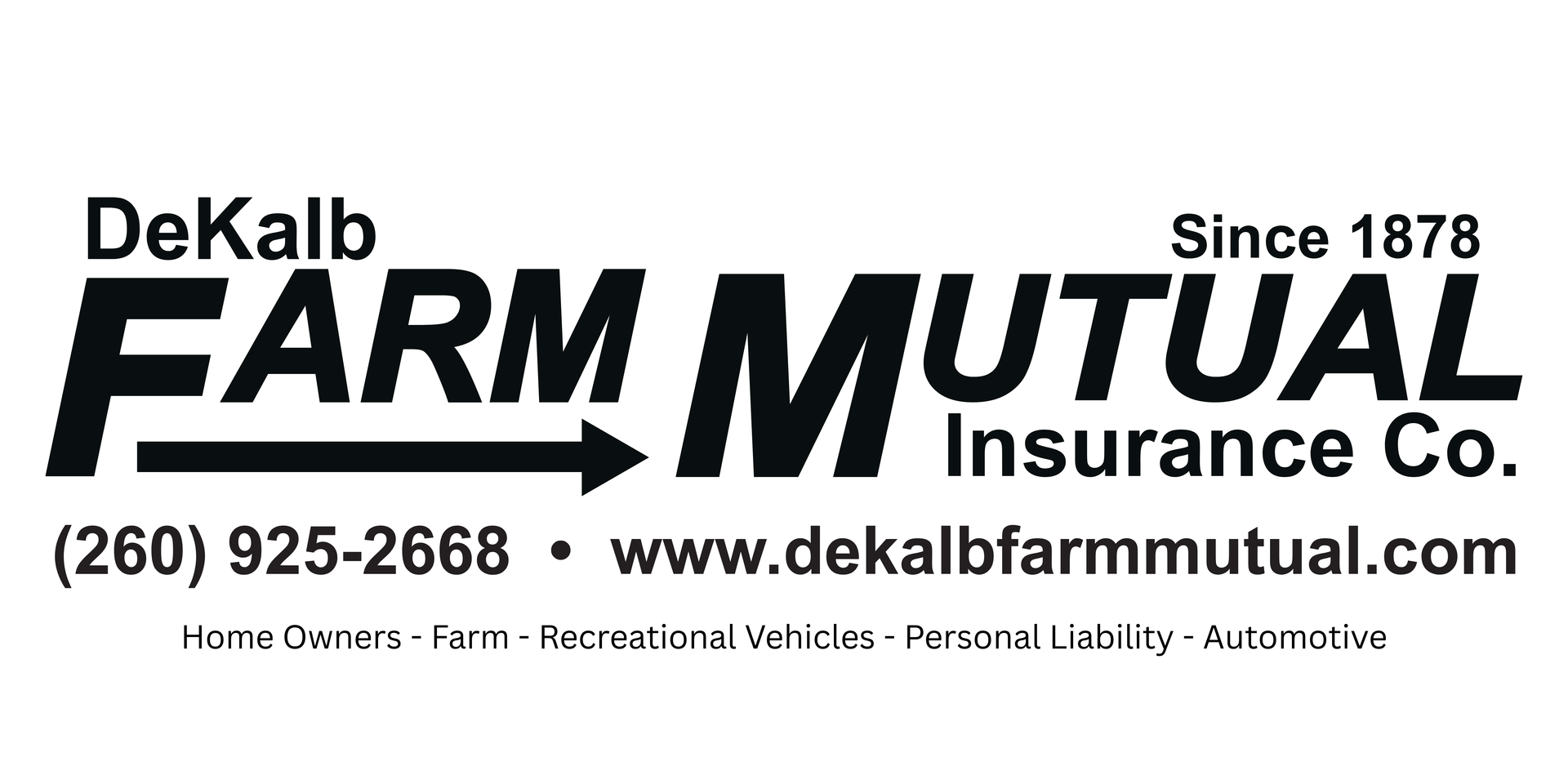 A logo for the dekalb chamber partnership business community education