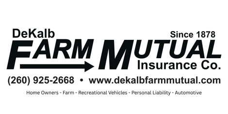 A logo for the dekalb chamber partnership business community education