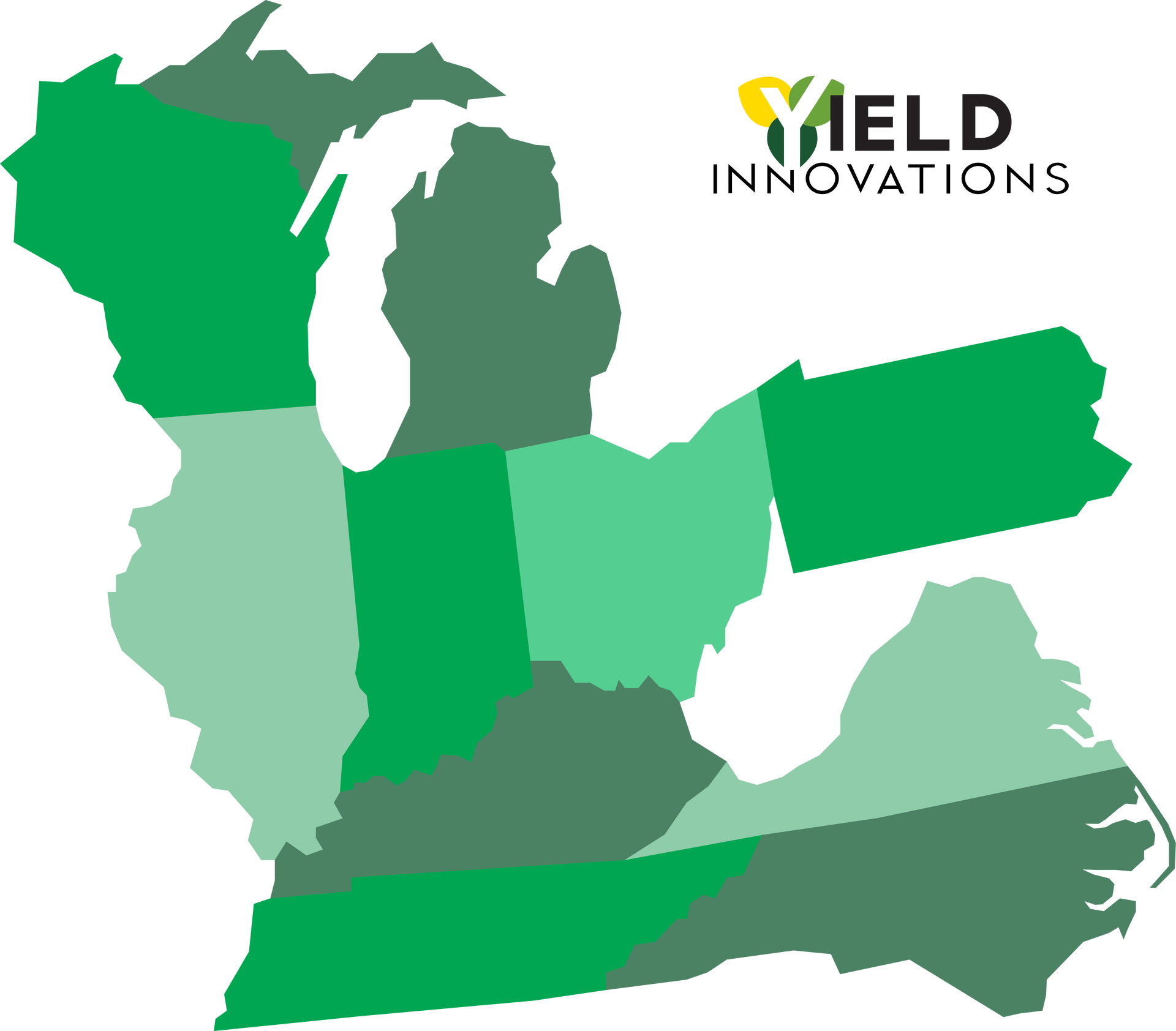 Yield Innovations map