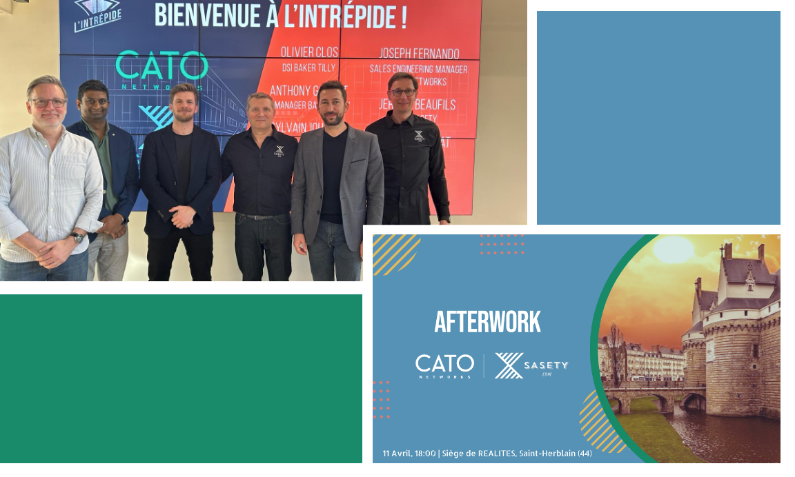 EVENT  | AFTERWORK SASETY X CATO NETWORKS SUR LE THÈME DU SASE ET DU XDR À NANTES