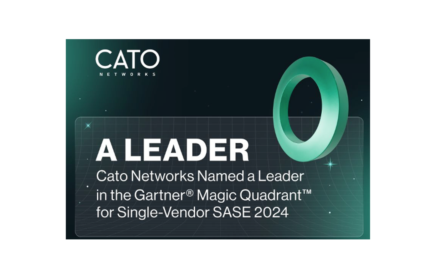 DISTINCTION  | CATO Networks nommé leader du SASE Unifié dans le Magic Quadrant 2024 de Gartner