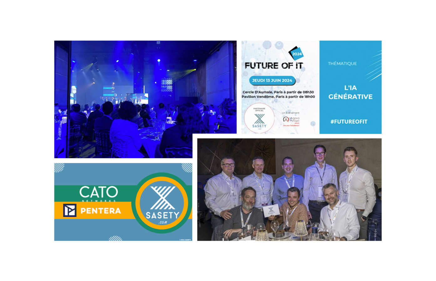 EVENT  | SASETY Partenaire officiel du Gala FUTURE OF IT