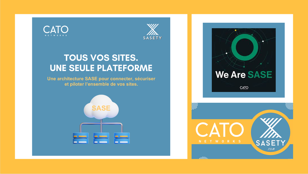 Simplifier la gestion des réseaux multi-sites avec SASETY et la solution SASE de CATO Networks