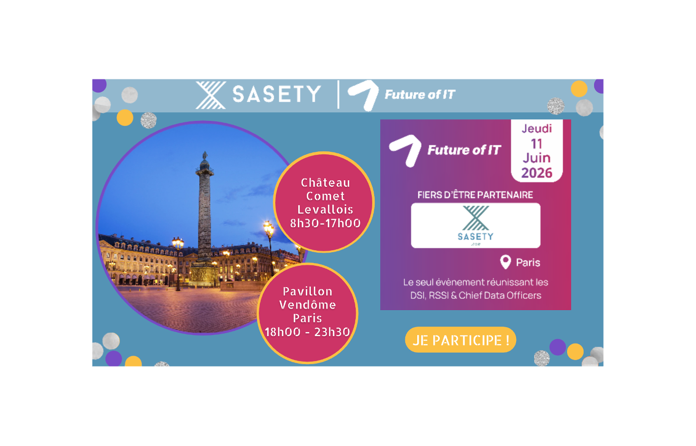 SASETY au Future of IT 2026 - L'innovation au service de la performance IT et de la cybersécurité
