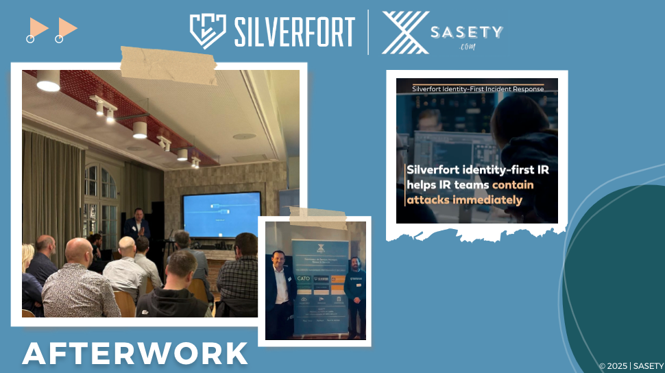 EVENT | Afterwork Silverfort x SASETY DÉDIÉ À LA PROTECTION DES IDENTITÉS
