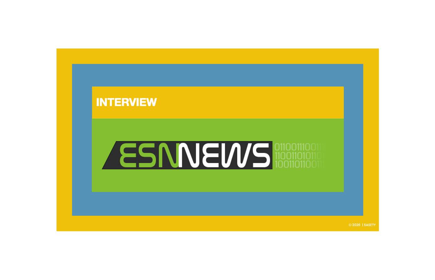 Interview ESN NEWS - Trois questions à Jérôme Beaufils, CEO de SASETY– Vision SASE & Cybersécurité