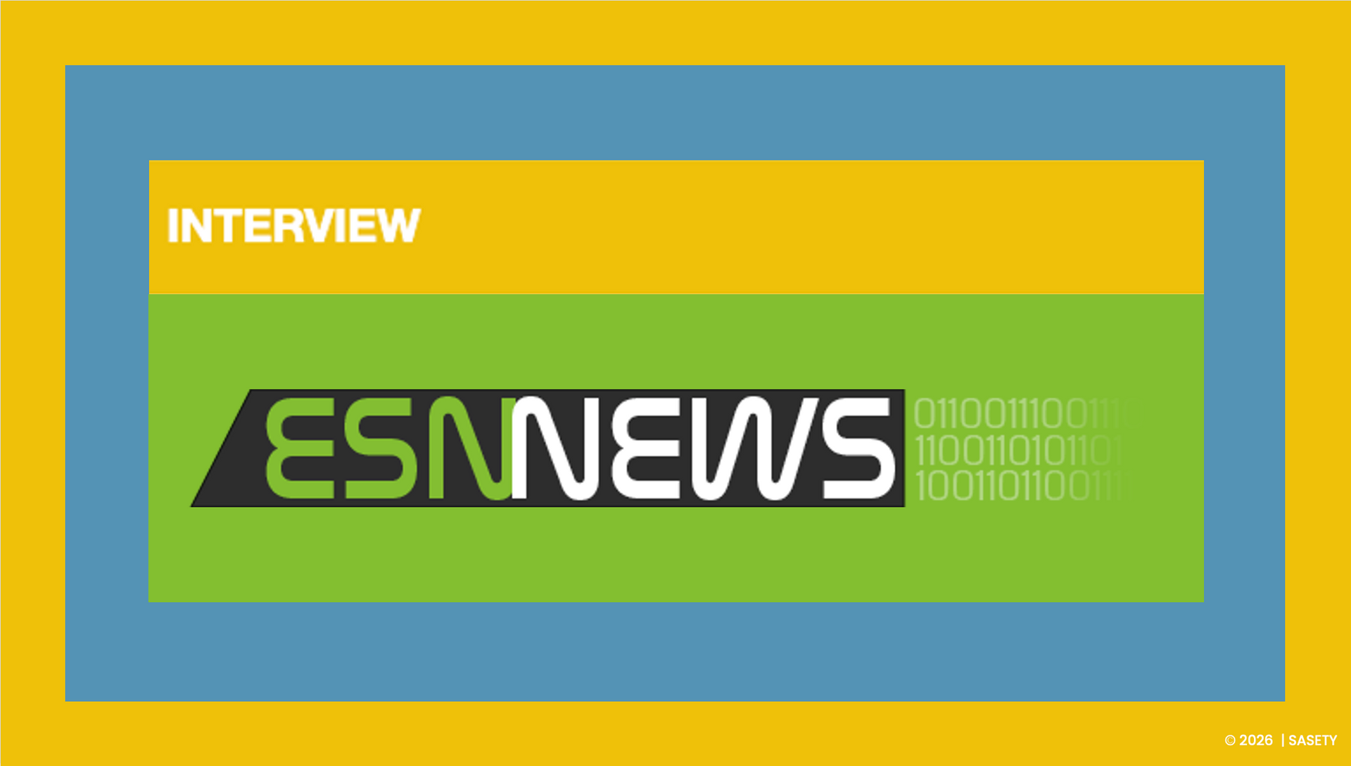 NTERVIEW ESN NEWS || TROIS QUESTIONS À Jérôme BEAUFILS, CEO de SASETY – VISION SASE & CYBERSÉCURITÉ