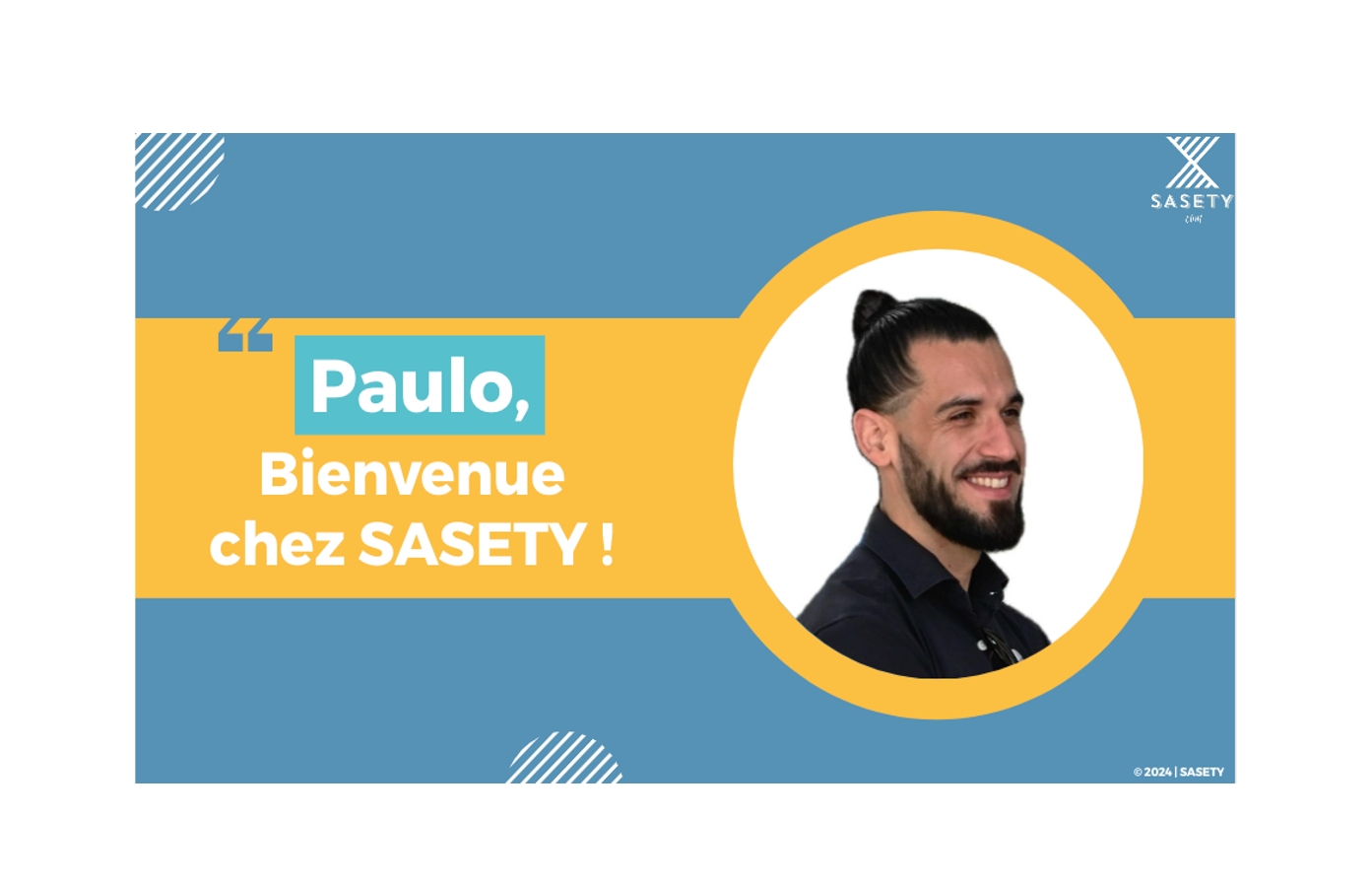 Team | Paulo LEITAO rejoint SASETY en tant qu'Ingénieur Services Managés