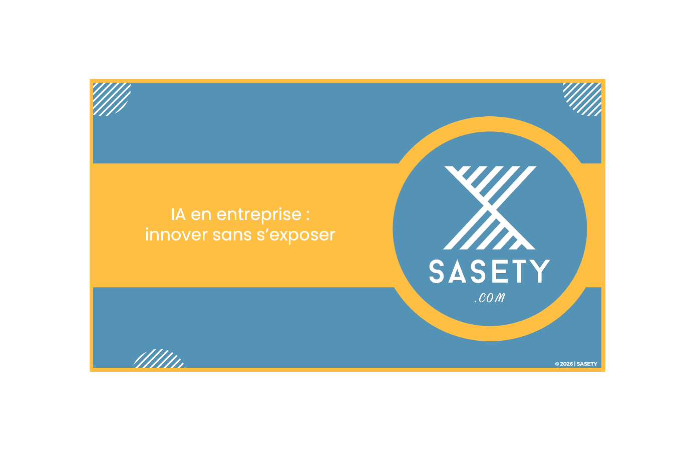 Tribune SASETY | IA en entreprise : innover sans s'exposer