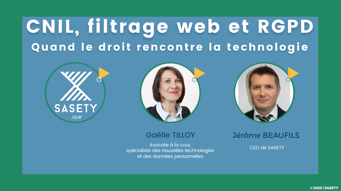 TRIBUNE | CNIL, FILTRAGE WEB ET RGPD – QUAND LE DROIT RENCONTRE LA TECHNOLOGIE - INTERVIEW CROISÉE