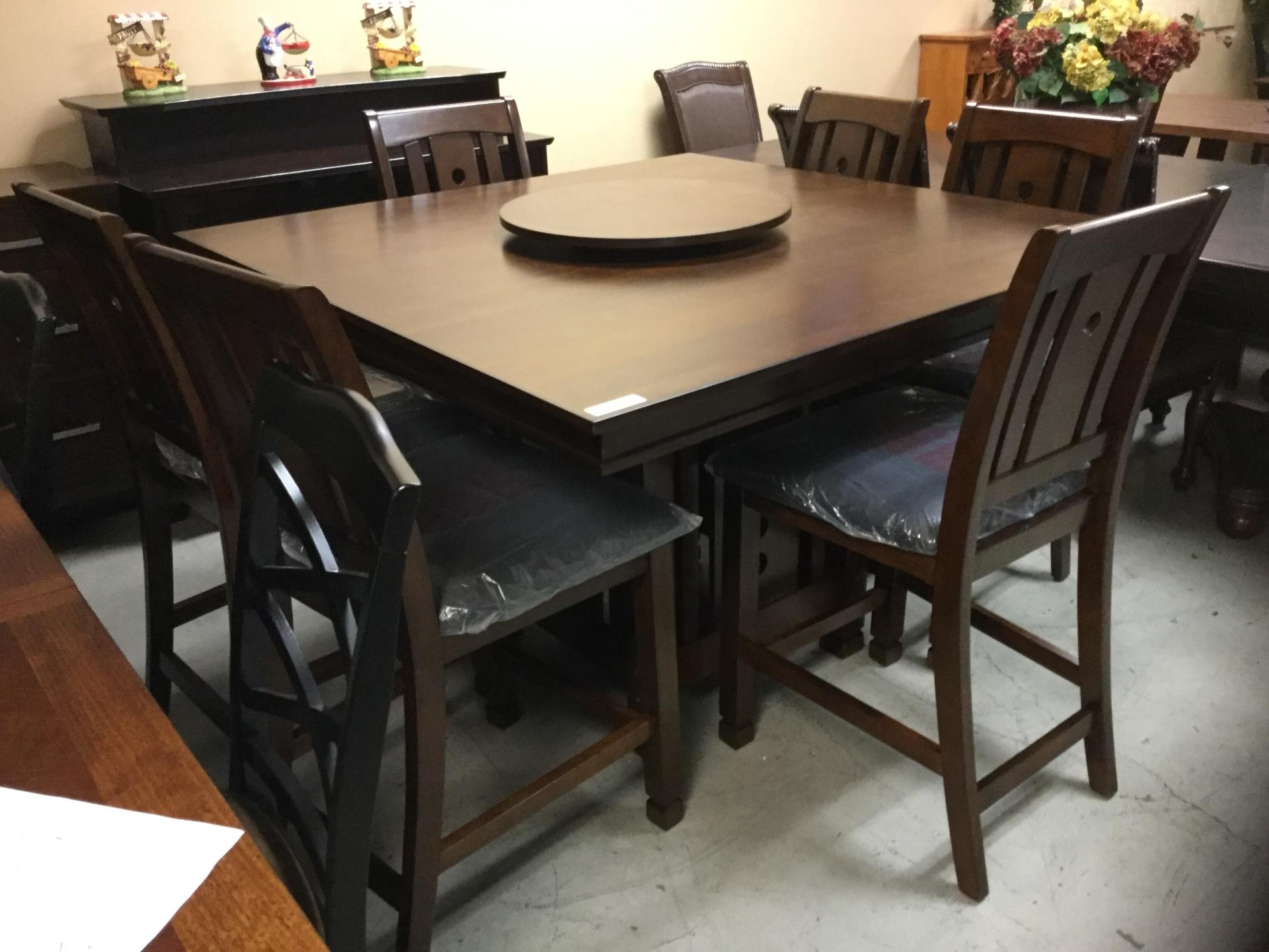 Dining Table with Lazy Susan — tables for sale in Sacramento, CA