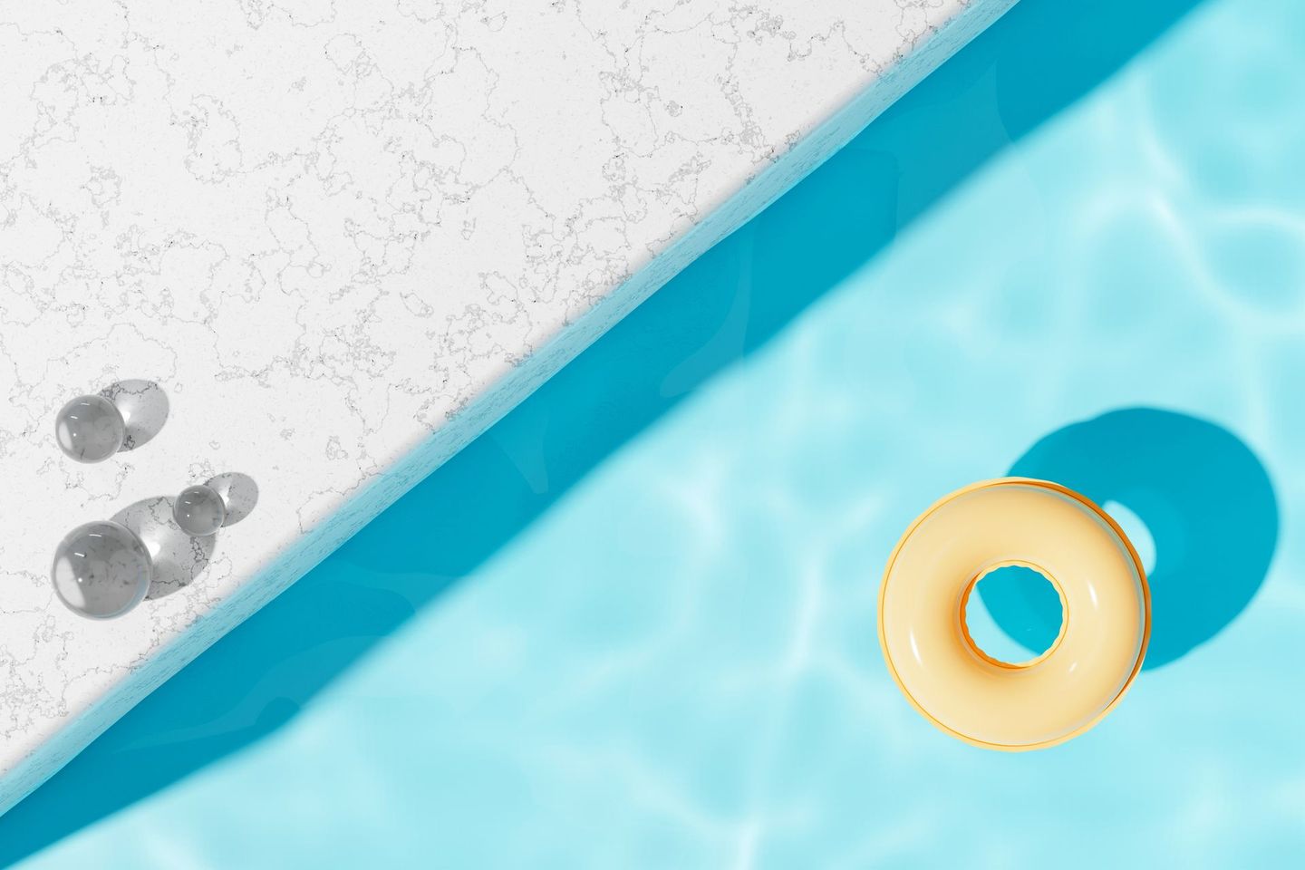 Swimming Pool With Blue Water — Ormond Beach, FL — Blue Horizon Pool Care Inc.