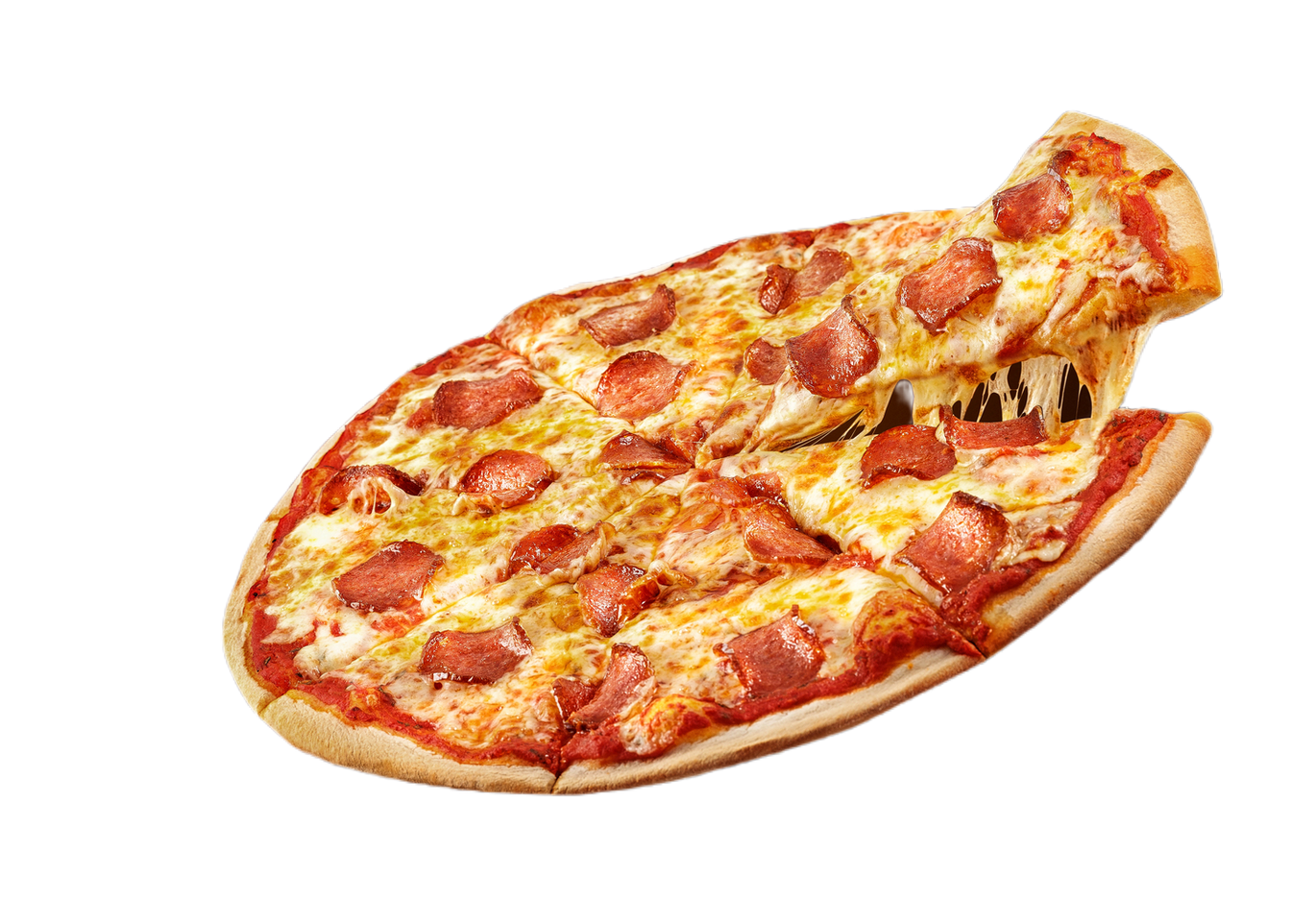 Una chiusura di un gambero su uno sfondo bianco