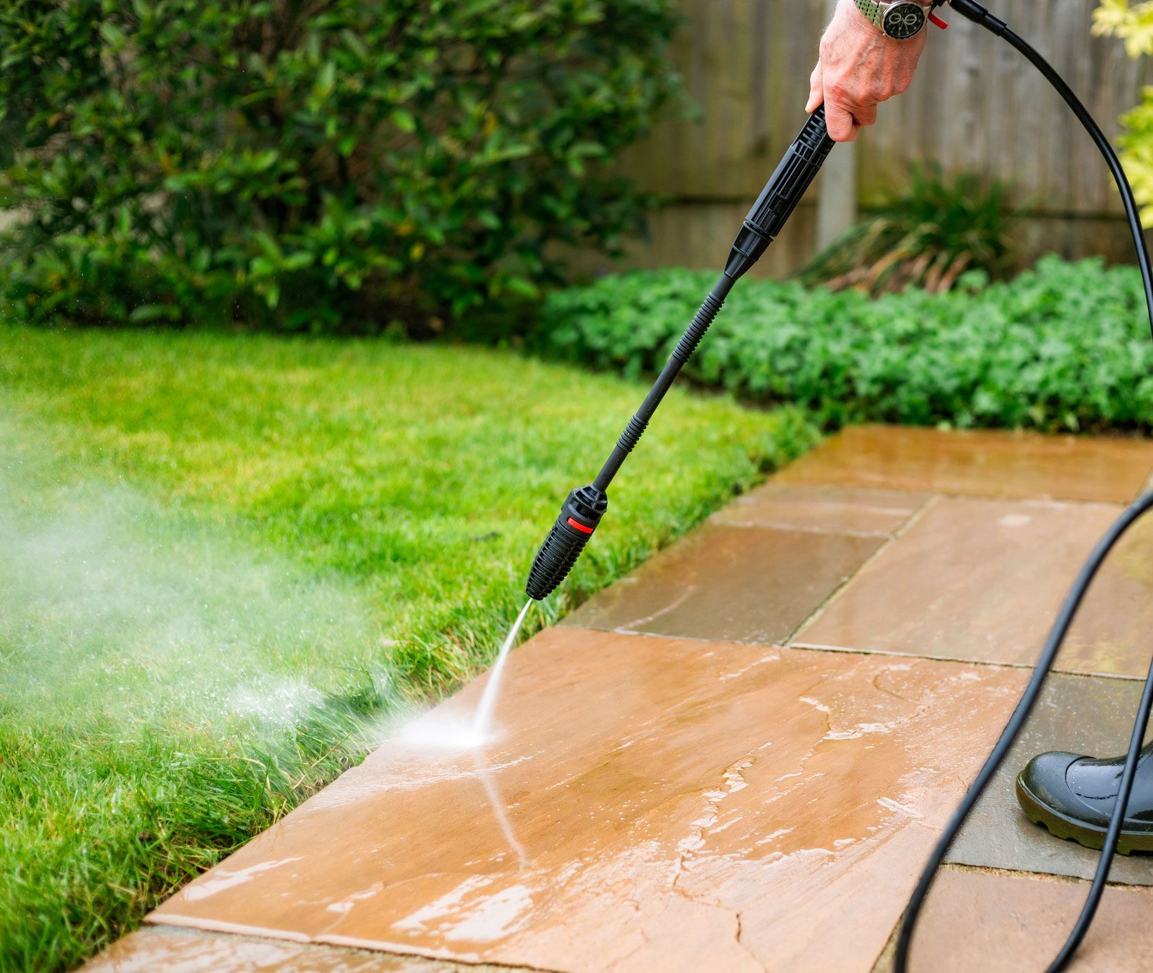 Pressure Washing — Redwood City, CA — Curincitas Gardening