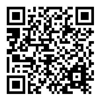 QR-code, zwart-wit, met gecodeerde informatie, klaar om te scannen.