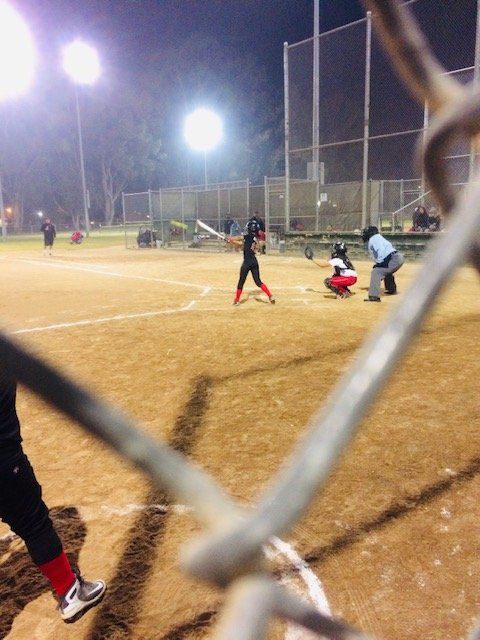 Softball Player Batting The Ball — Salinas, CA — TechPro Athletics