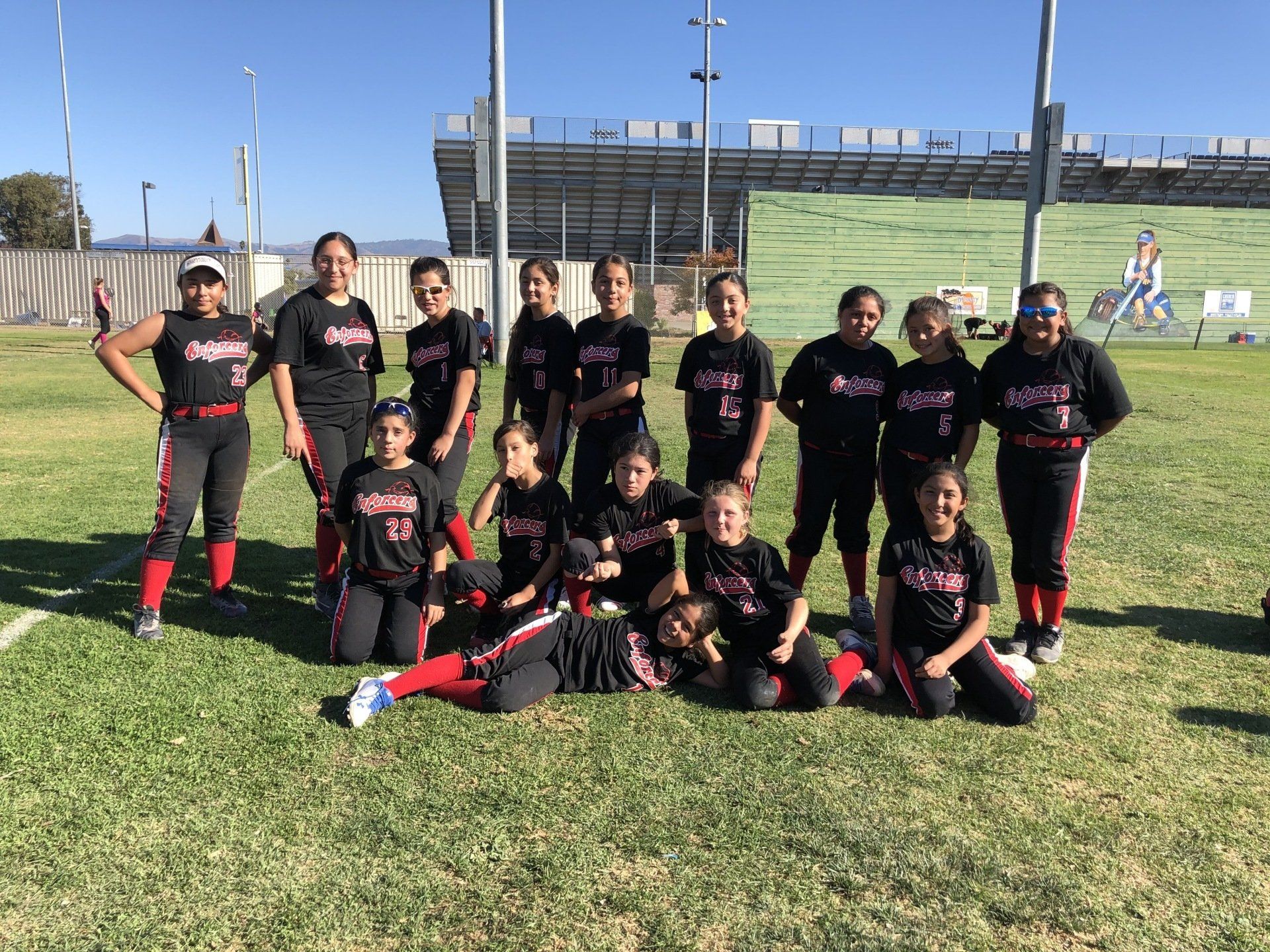 Kids In Softball Team — Salinas, CA — TechPro Athletics