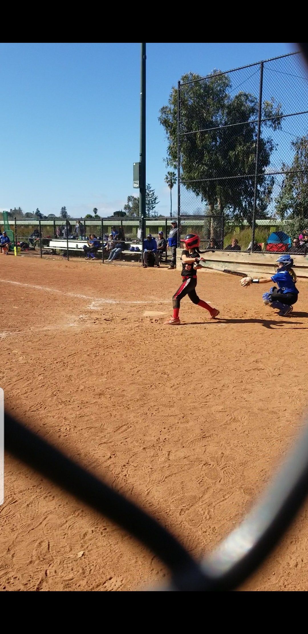 Girl SwingThe Bat To Hit The Ball — Salinas, CA — TechPro Athletics