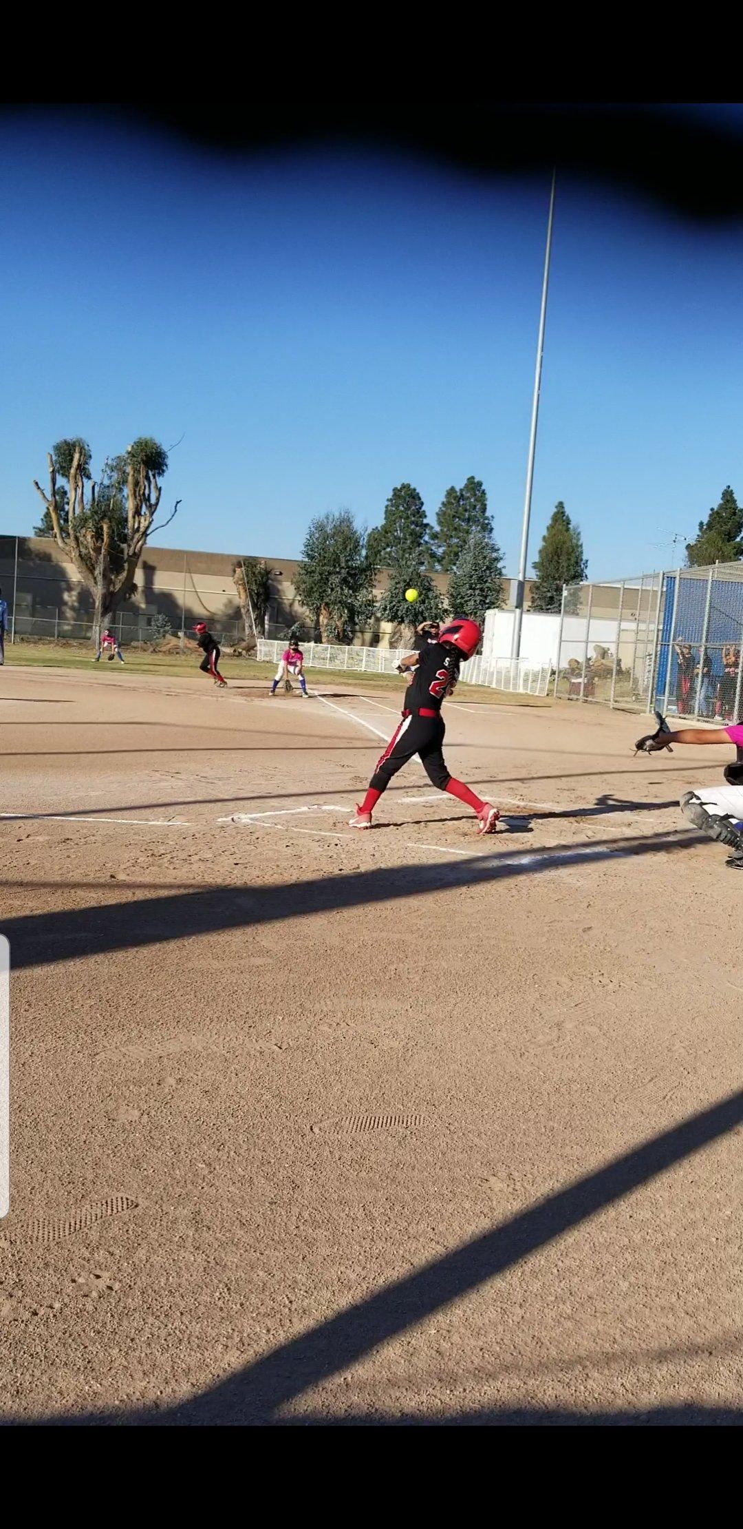 Girl Hit The Ball — Salinas, CA — TechPro Athletics