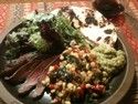 Fresh Corn, Red Pepper and Zucchini Saute