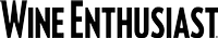 A black and white logo for wine enthusiast
