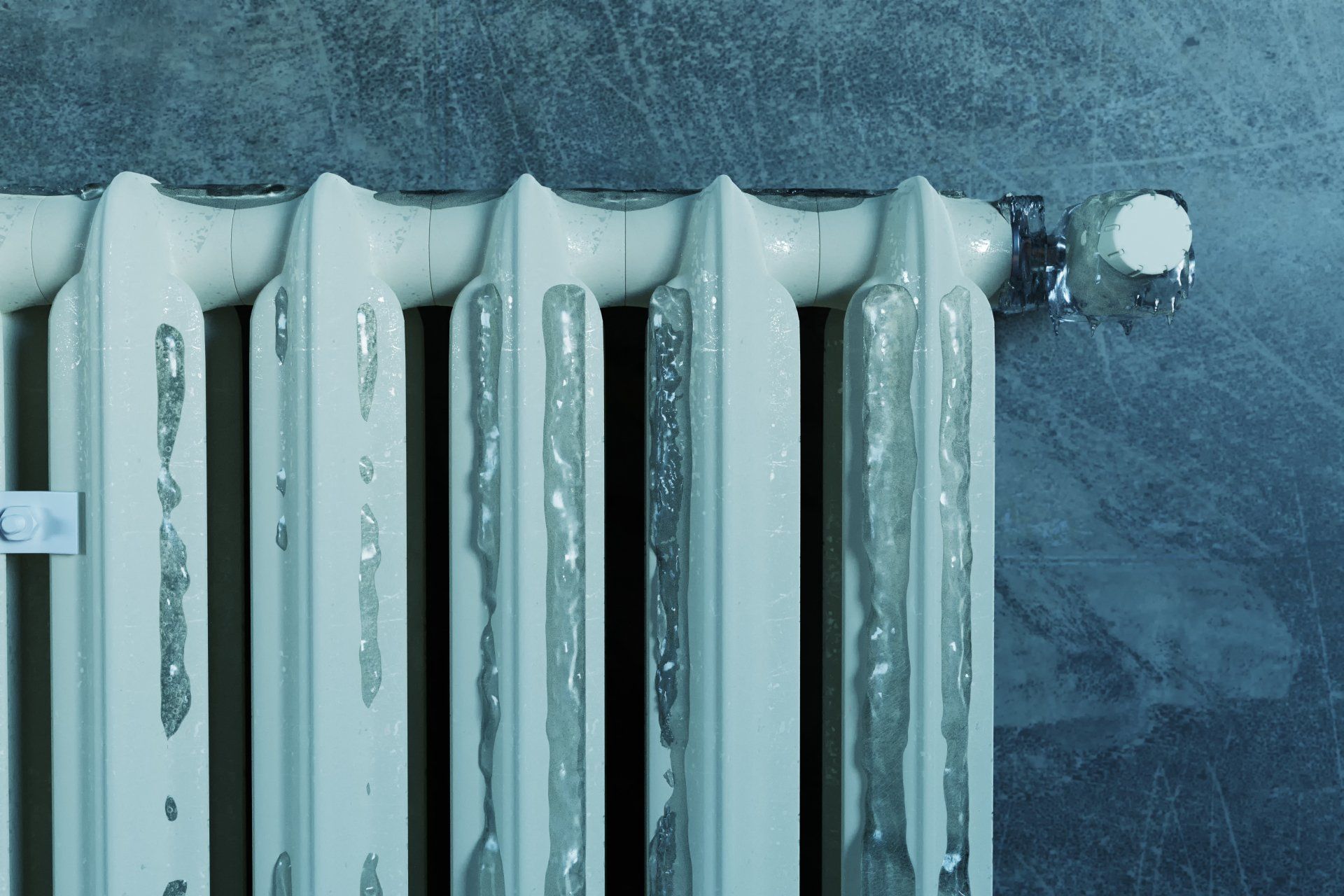 Pump Is Covered In Ice — Arm, MD — Dennis J Diem Plumbing Services