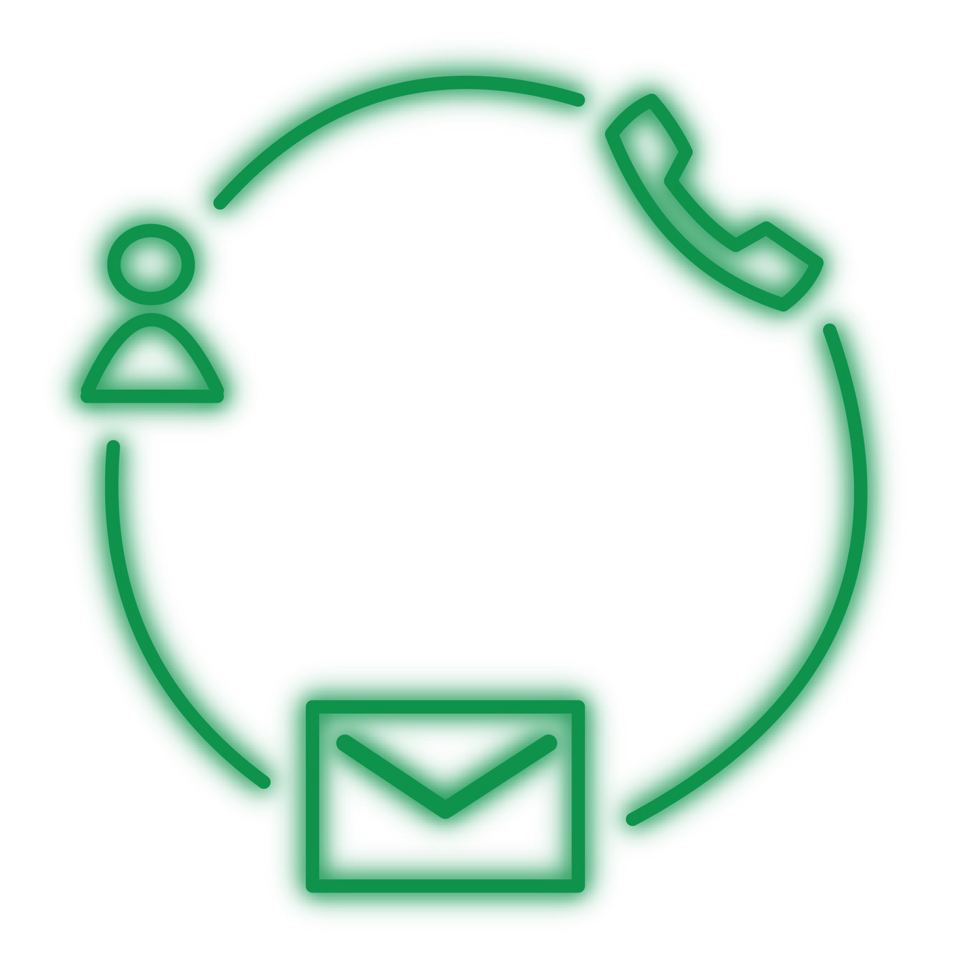 orange local communication icon