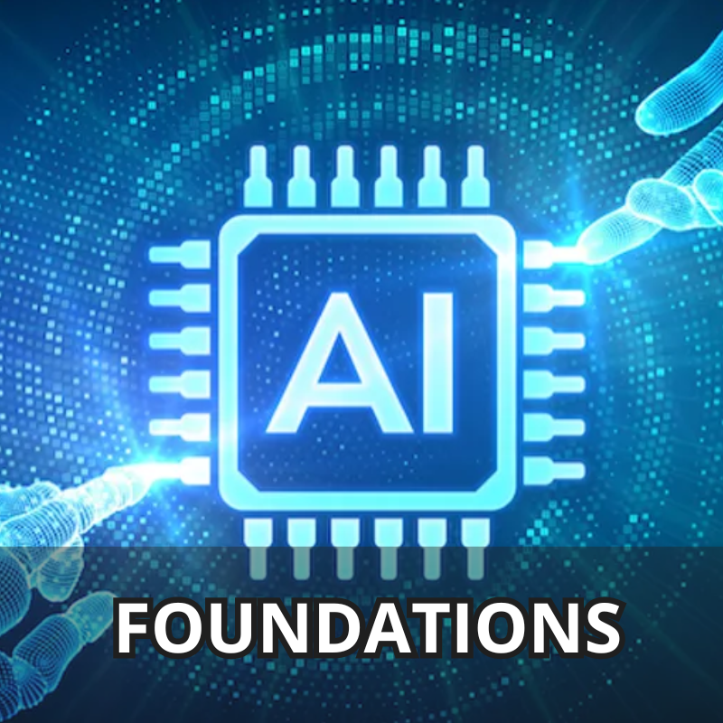 AI training - A computer chip with the word ai on it