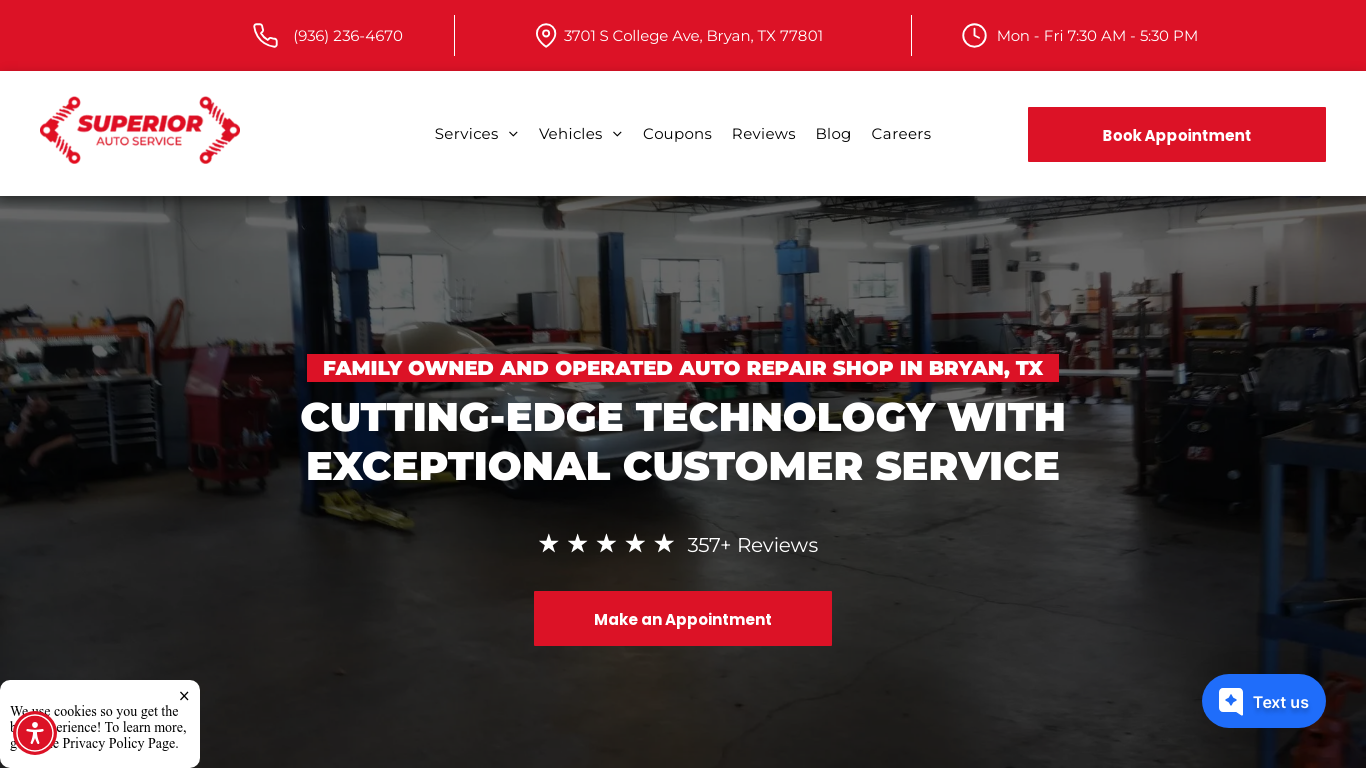 Saab Auto Repair Bryan, TX Superior Auto Service