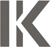 Gray stylized letter