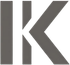 Gray stylized letter
