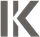 Grey stylized letter