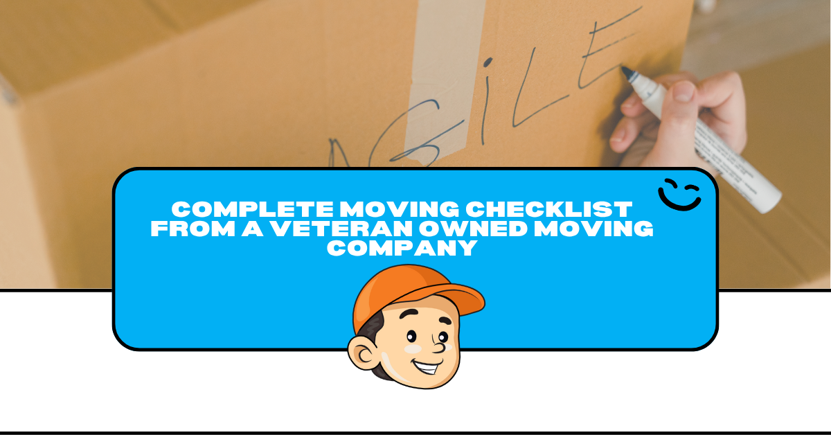 complete moving checklist sarasota