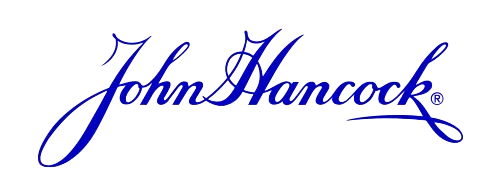 John Hancock logo in blue script.