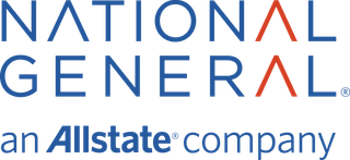National General logo with “an Allstate company” in blue and red text