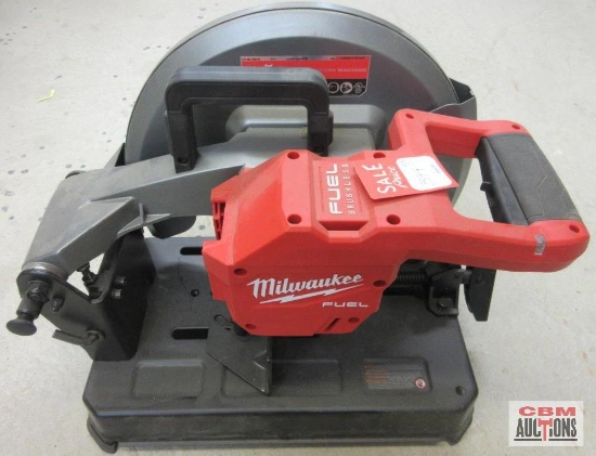 A milwaukee circular saw is sitting on a table