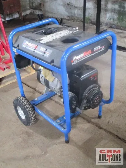 A cbm auction is being held for a generator