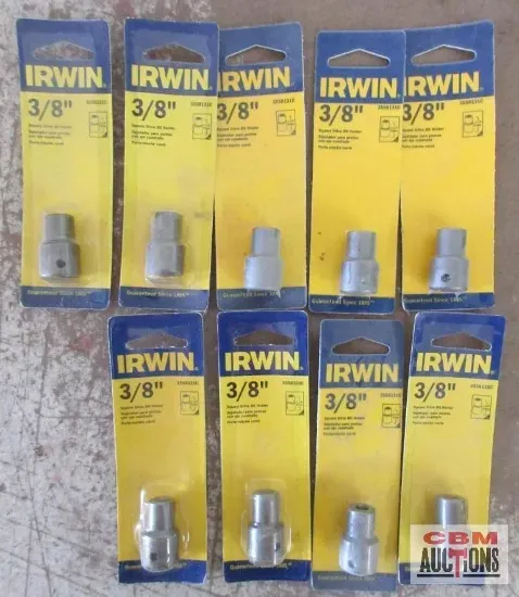 Ten new Irwin 3/8