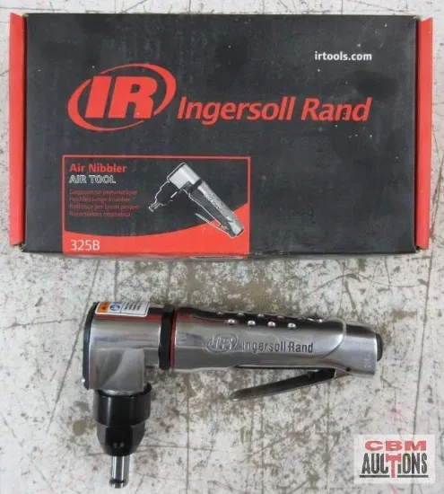 An ingersoll rand air tool sits next to its box