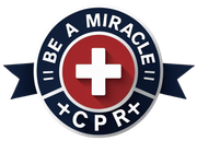 A logo that says be a miracle + cpr +