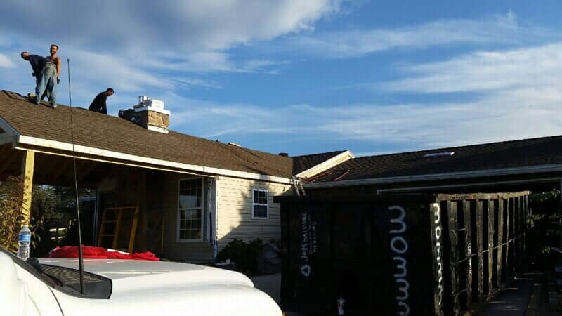 Workers Constructing The Roof — York, PA — Dallastown Roofing & Contracting