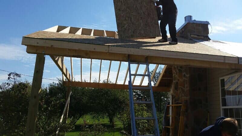 Installation Of Wooden Roof — York, PA — Dallastown Roofing & Contracting