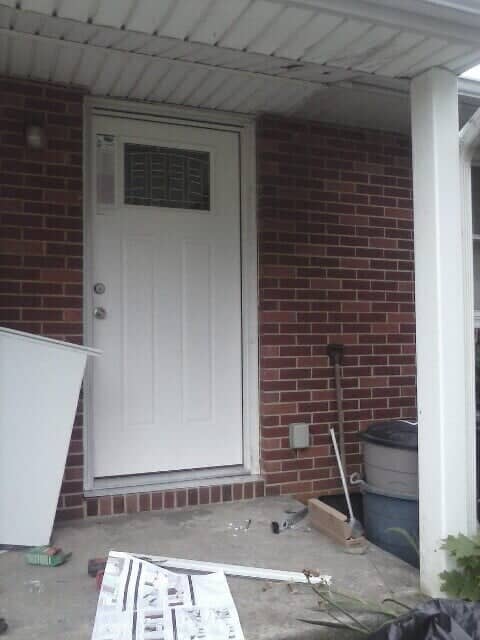 Front Door Roofing — York, PA — Dallastown Roofing & Contracting