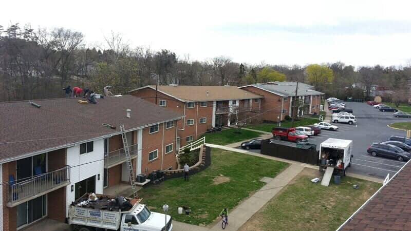 Two Story Houses With Nice Roof — York, PA — Dallastown Roofing & Contracting