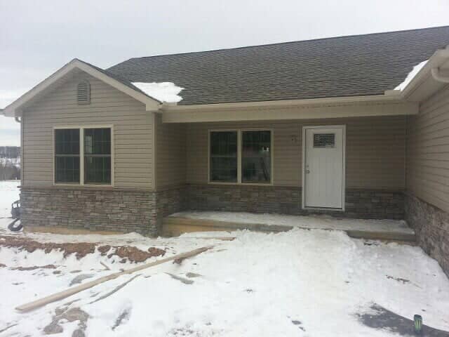 House Roof With Snows — York, PA — Dallastown Roofing & Contracting