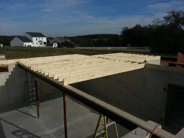 Wooden Roof Frames — York, PA — Dallastown Roofing & Contracting