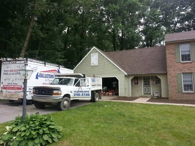 Dallastown Roofing Trucks — York, PA — Dallastown Roofing & Contracting