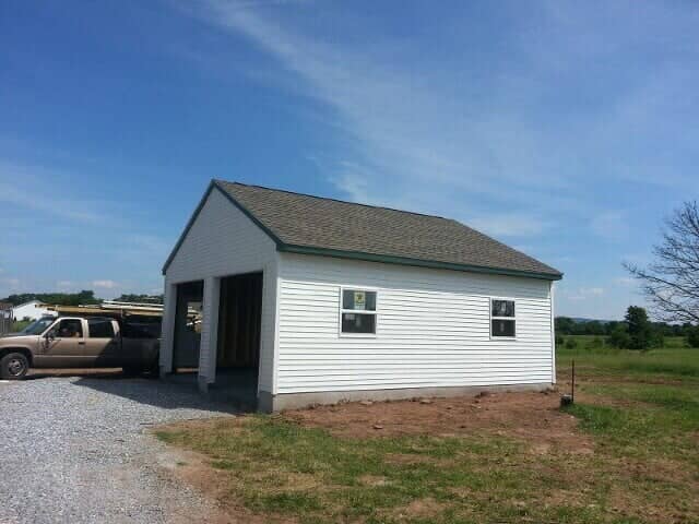 Garage New Siding, Windows And Roof — York, PA — Dallastown Roofing & Contracting