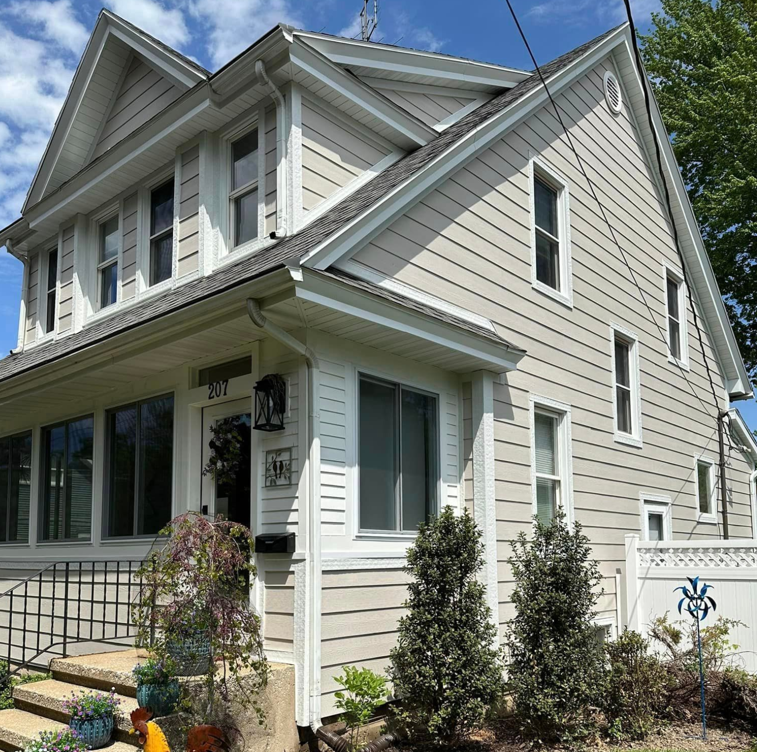 After New Siding Installation in Valparaiso, Indiana