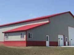 Pole Barn with Lean to